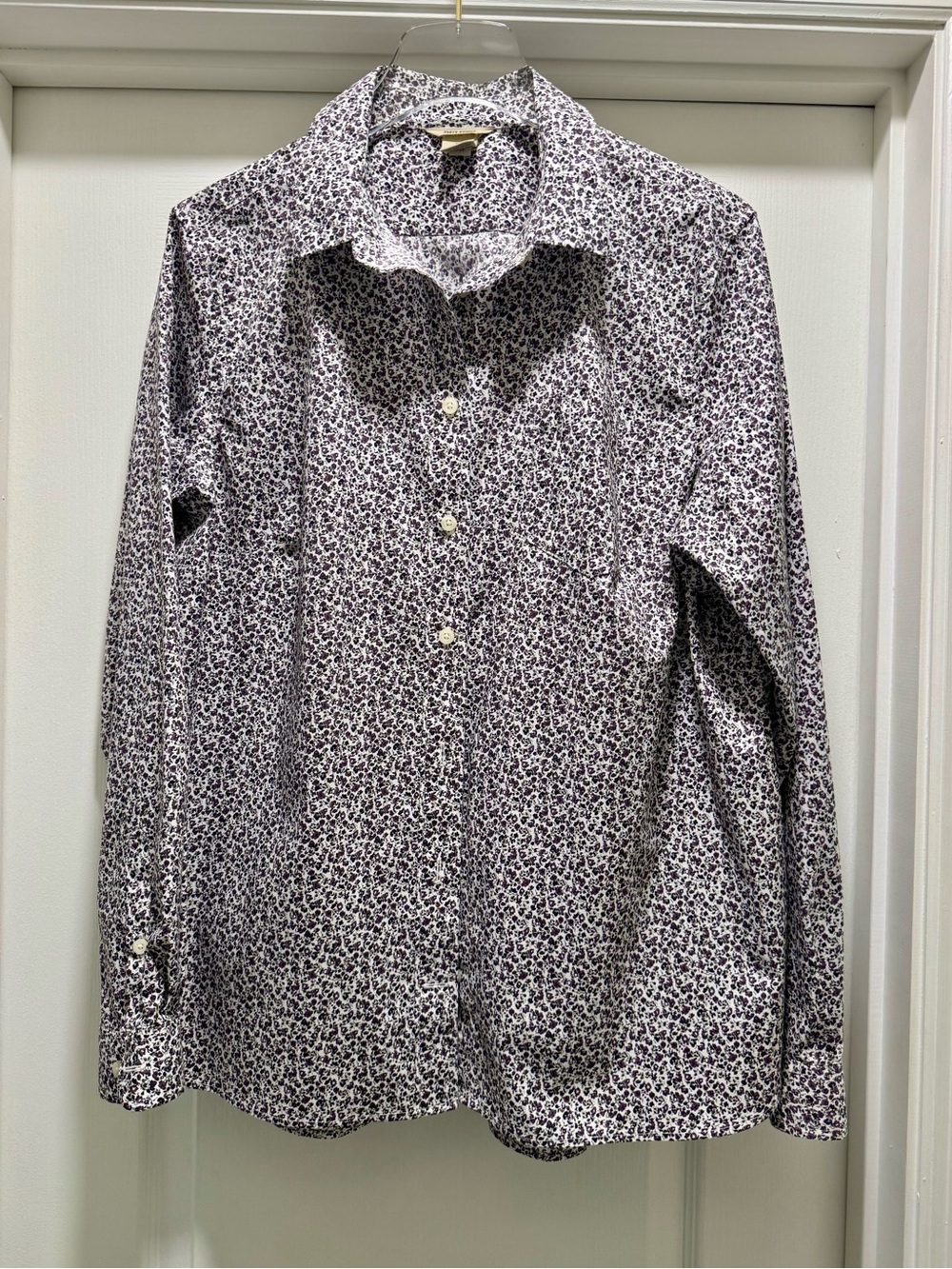 Women’s Duluth Trading Cotton Button Up Blouse, XL